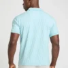 Jacquard gebreide polo