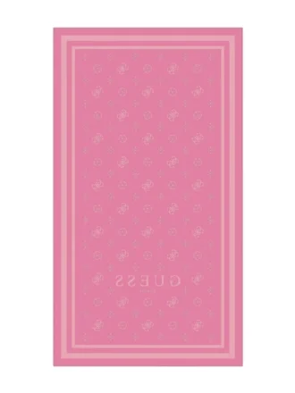 Jacquardhanddoek met pioenrozen