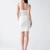Janet Button geribbelde truienjurk Janet Button geribbelde truienjurk