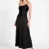 Jasmin geweven maxi-jurk
