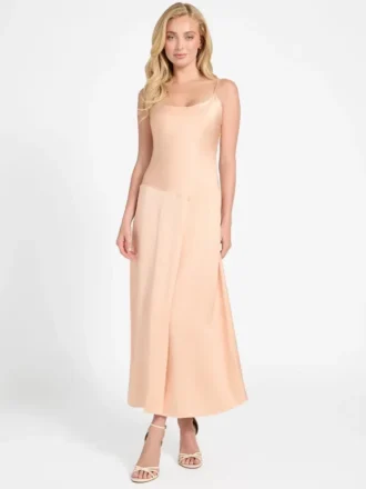 Jasmin geweven maxi-jurk