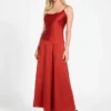 Jasmin geweven maxi-jurk