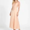 Jasmin geweven maxi-jurk