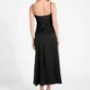 Jasmin geweven maxi-jurk