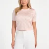 Jasmine-trui met ronde hals