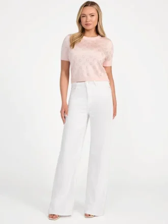 Jasmine-trui met ronde hals