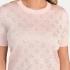 Jasmine-trui met ronde hals