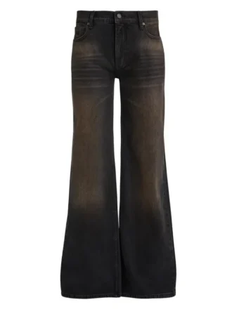 Jeans met wijde pijpen