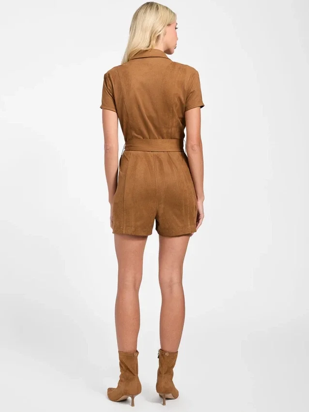 Jene Romper van imitatiesuède Jene Romper van imitatiesuède