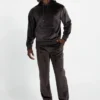 Jersey-sweatpants met gebonden fluweel Jersey-sweatpants met gebonden fluweel