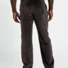 Jersey-sweatpants met gebonden fluweel Jersey-sweatpants met gebonden fluweel