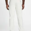 Jersey-sweatpants met gebonden fluweel Jersey-sweatpants met gebonden fluweel