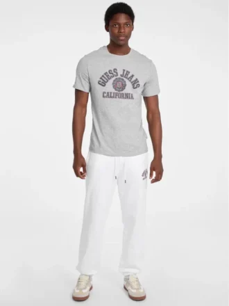 Joggingbroek met bedrukt logo Joggingbroek met bedrukt logo