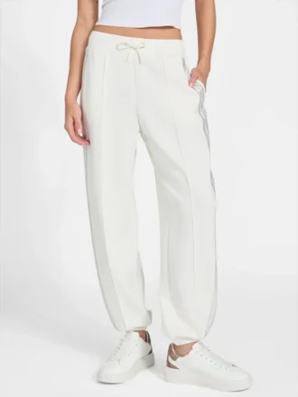 Joggingbroek met strass-steentjes