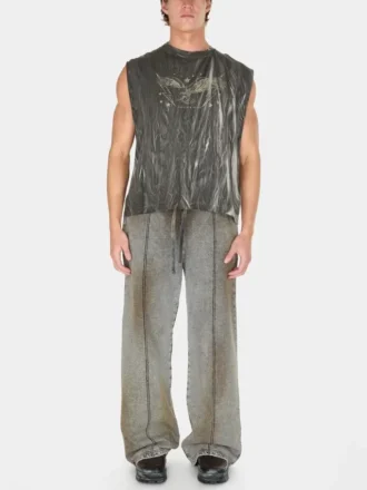 Joggingbroek met vintage was