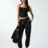 Joggingbroek met zijband Joggingbroek met zijband