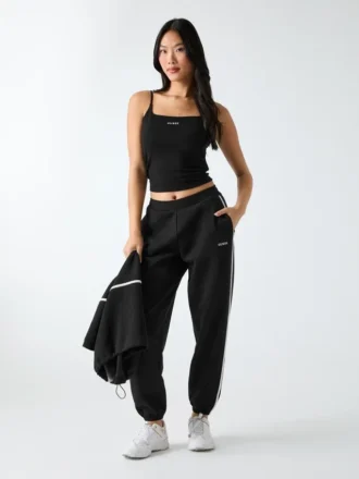 Joggingbroek met zijband