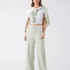 Joggingbroek van viscose-mix