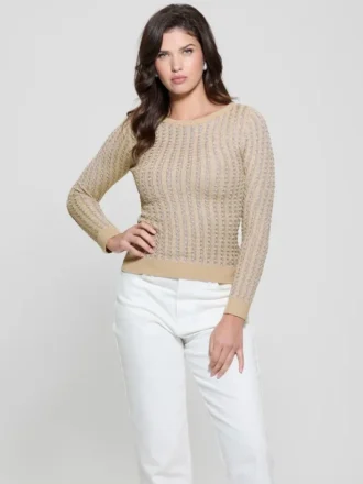 Josie-trui met boothals