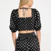 Juliette geweven top