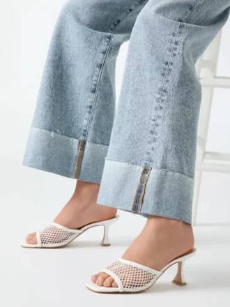 Kebba sandalen van mesh