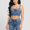 Kety Denim Bustier Kety Denim Bustier