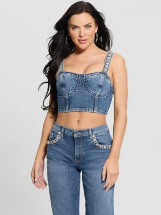 Kety Denim Bustier