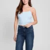 Keyla Fuzzy Truien Crop Cami