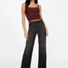 Keyla Fuzzy Truien Crop Cami