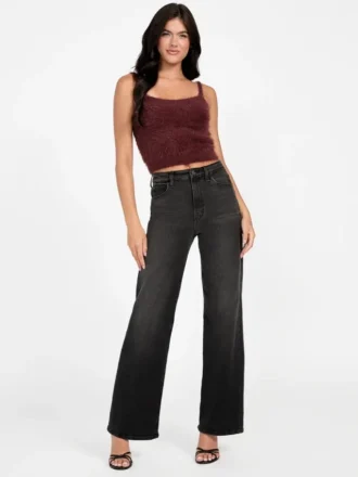 Keyla Fuzzy Truien Crop Cami