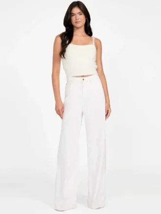 Keyla Fuzzy Truien Crop Cami