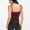Keyla Fuzzy Truien Crop Cami