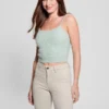 Keyla Fuzzy Truien Crop Cami