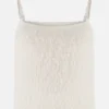 Keyla Fuzzy Truien Crop Cami