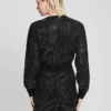 Khloe-trui-jurk met strass