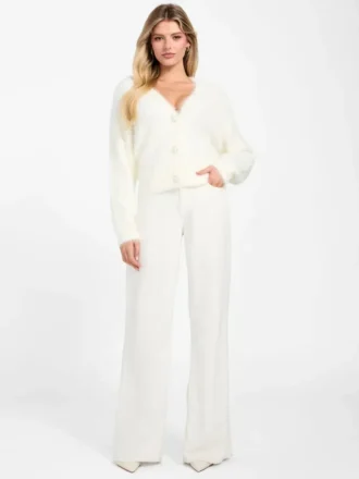 Kinako Fuzzy kabelgebreid vest