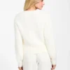 Kinako Fuzzy kabelgebreid vest