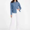 Klassiek denim westernoverhemd