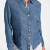 Klassiek denim westernoverhemd