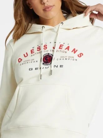 Klassieke hoodie met authentiek logo