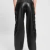 Kori cargo-broek van imitatieleer Kori cargo-broek van imitatieleer