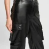 Kori cargo-broek van imitatieleer Kori cargo-broek van imitatieleer