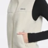 Kort jasje van faux-sherpa
