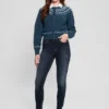 Kort vest van wolmix