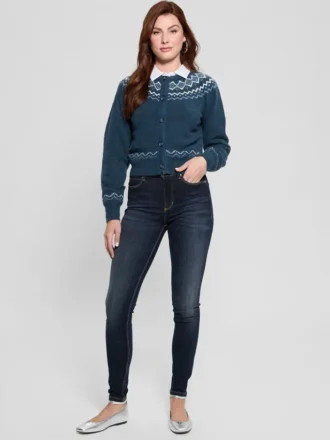 Kort vest van wolmix