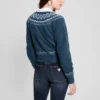Kort vest van wolmix