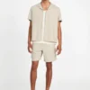 Korte broek van linnenmix Korte broek van linnenmix