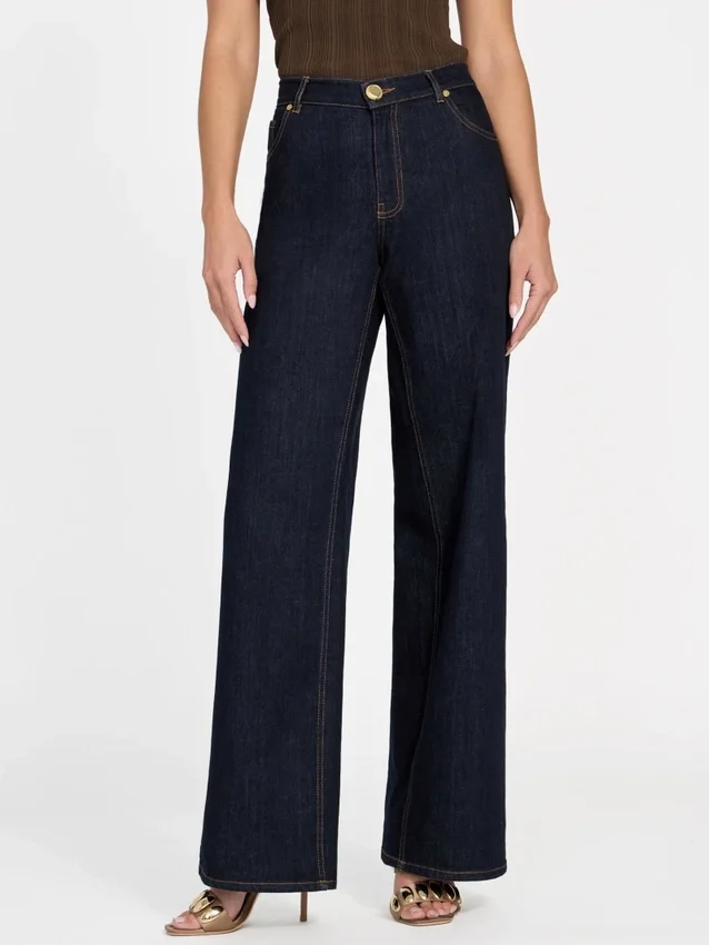 Kylie denim broek met middelhoge taille Kylie denim broek met middelhoge taille