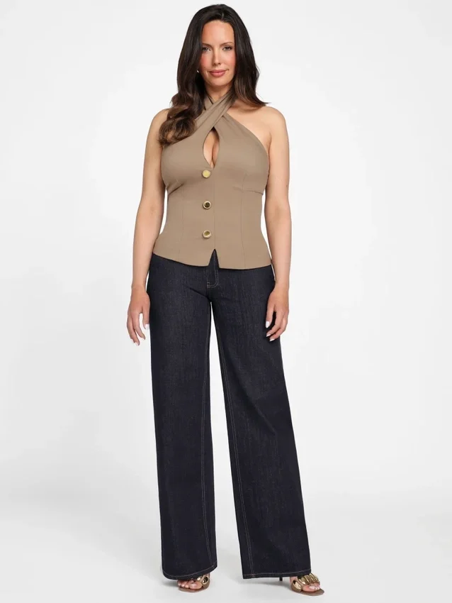 Kylie denim broek met middelhoge taille Kylie denim broek met middelhoge taille