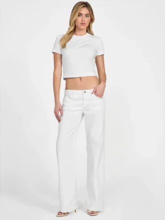 Laag uitgesneden slouchy Jeans